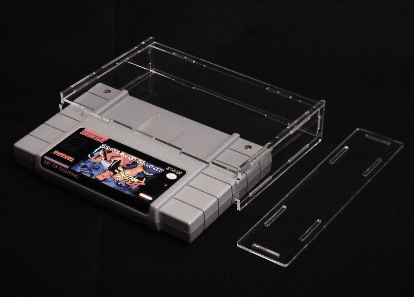 Cassette case for SNES